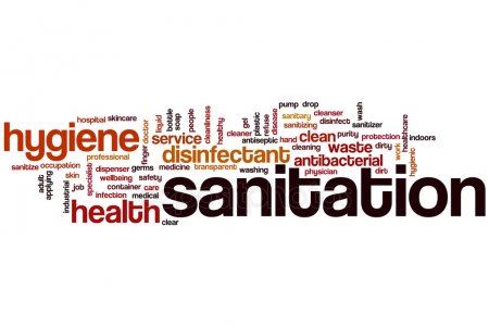 Sanitation Words Photo