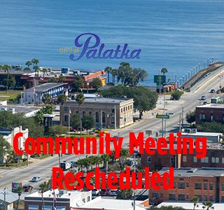 Community Meeting Rescheduled