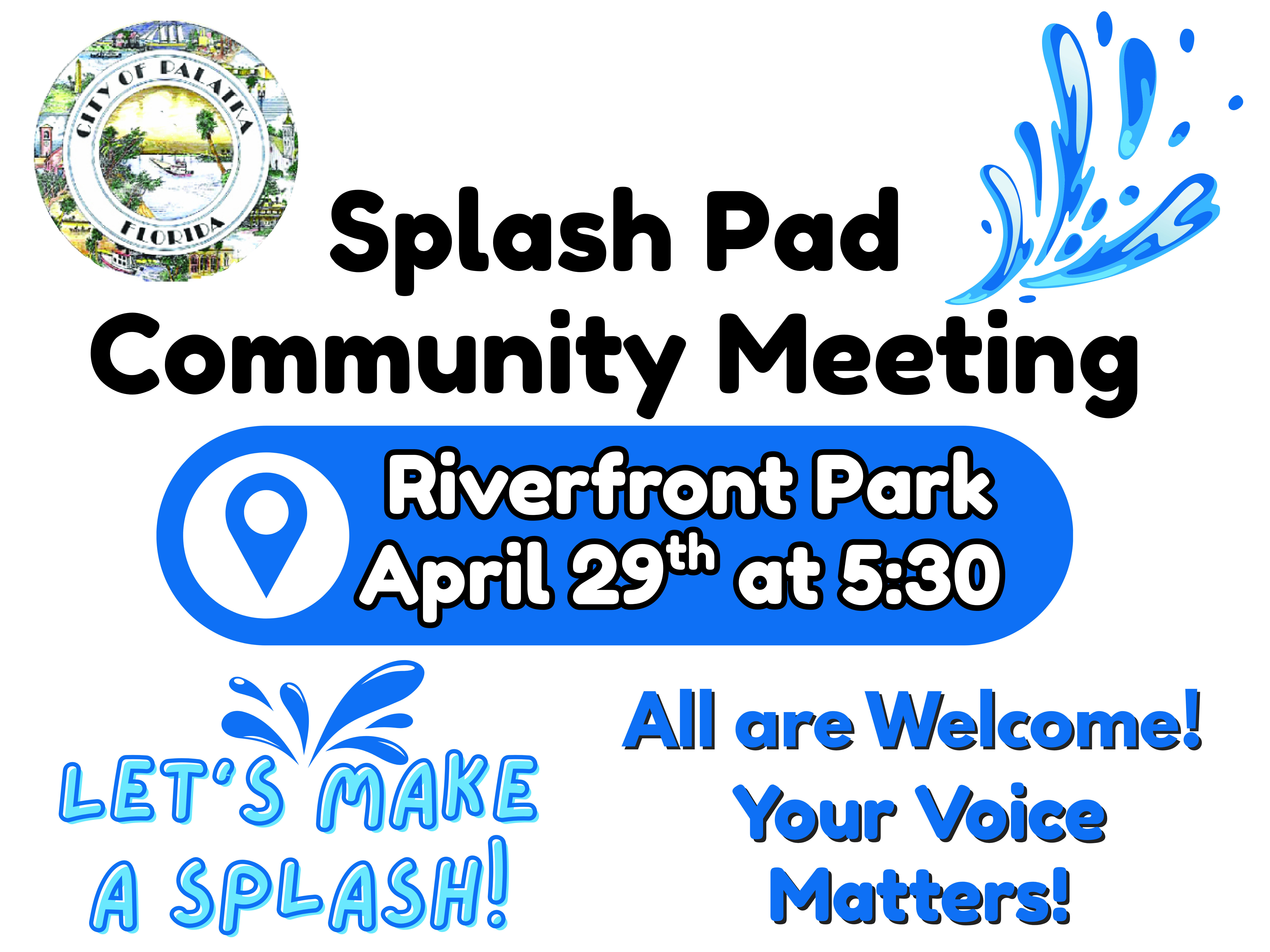 Splash Pad Meeting