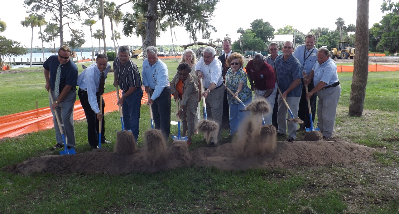 Southern Riverfront Improvements Groundbreaking